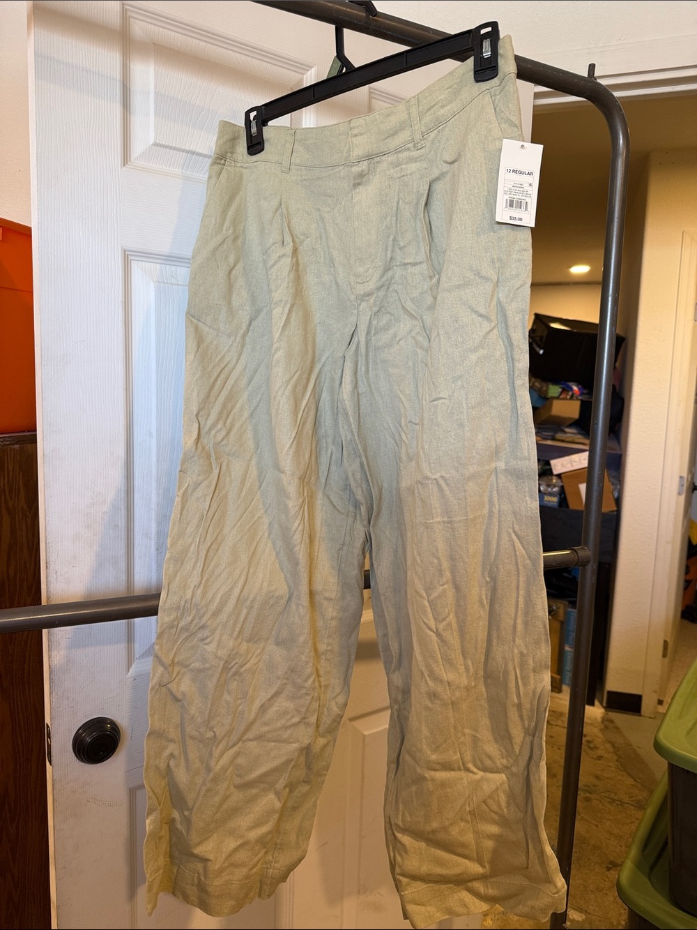 a new day Light Sage Men's Casual Chinos